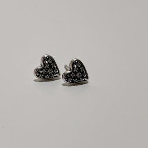 PANDORA Hearts of Winter Snowflake Earrings